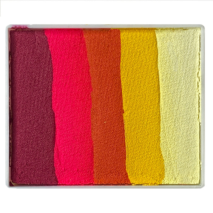 DFX Face Paint rainbow cake - Sunset 50g