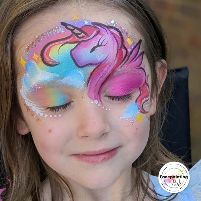 Face Painting Hub - Daydream Easy Load Rainbow Cake