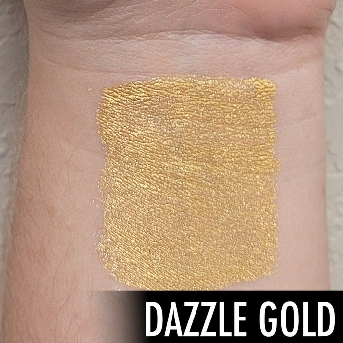 Gold Dazzle ProAiir DIPS Waterproof Face Paint 1oz