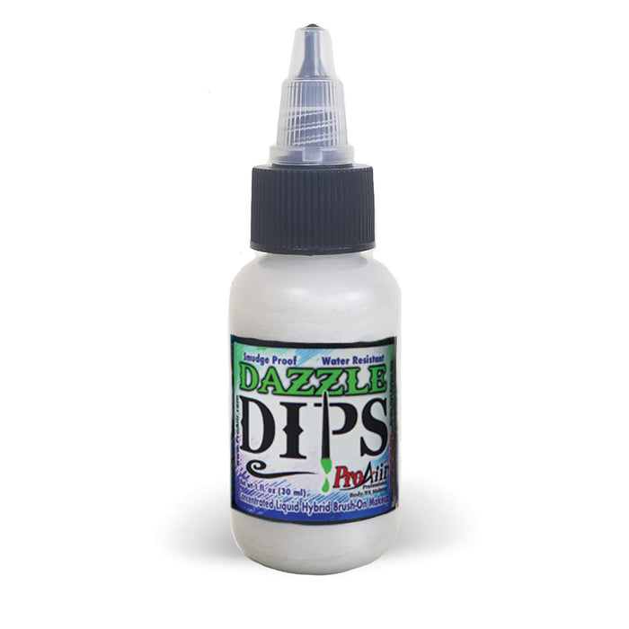 Dazzle White ProAiir DIPS Waterproof Face Paint 1oz