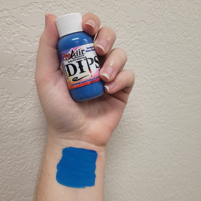Blue ProAiir DIPS Waterproof Face Paint 1oz
