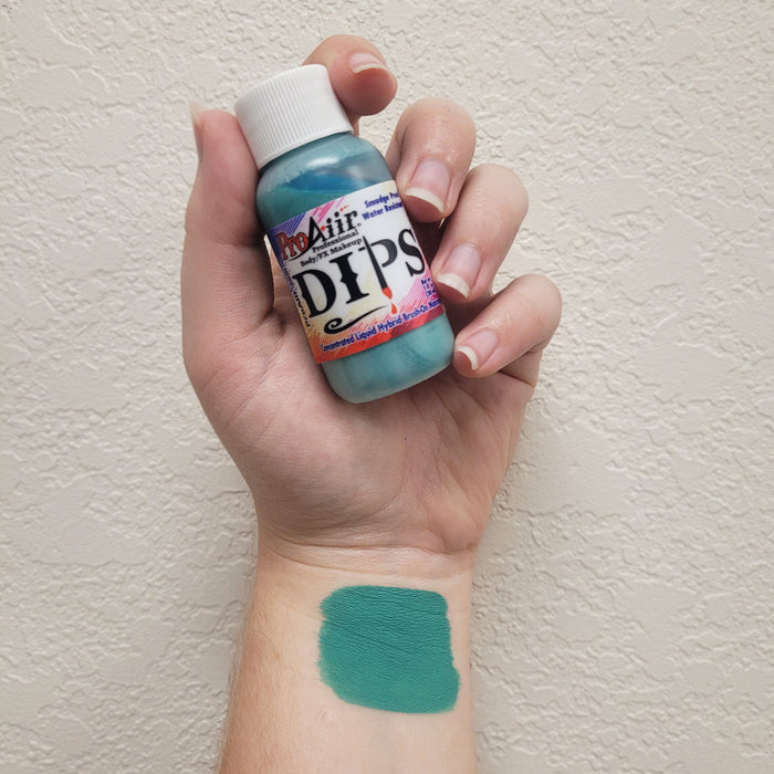 TEAL ProAiir DIPS Waterproof Face Paint 1oz