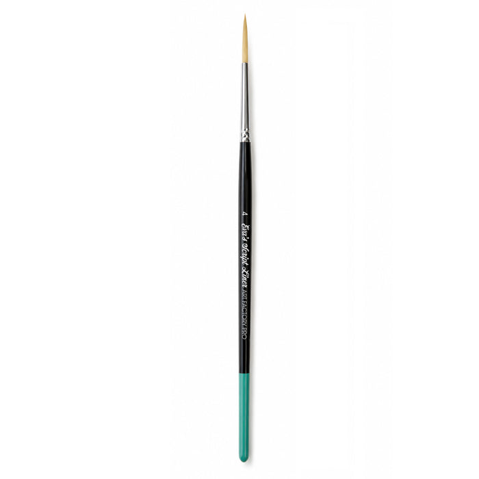 Eva's Script Liner Face Painting Brush #4 | Art Factory Pro by Eva Wheeldon