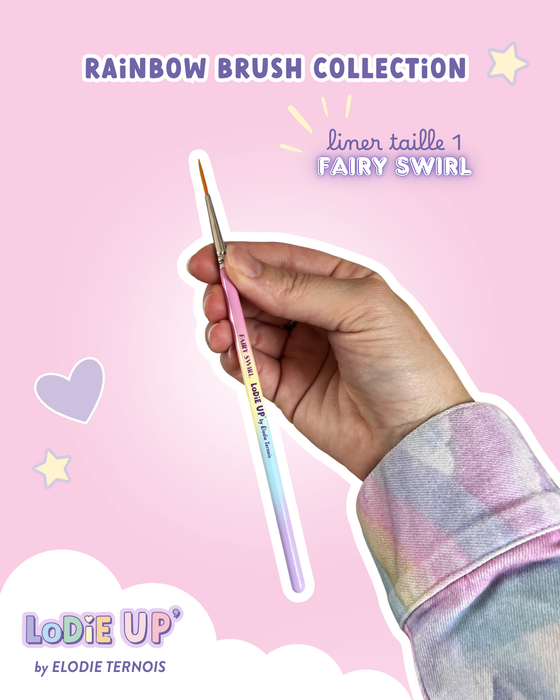 LODIE UP' Face Painting Liner Brush - Fairy Swirl