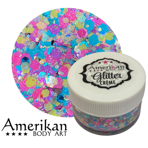 Felicity Glitter cream jar