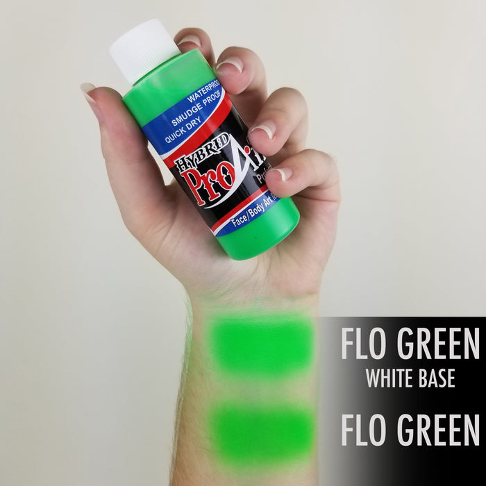 UV fluorescent Green Hybrid Airbrush Makeup 2oz
