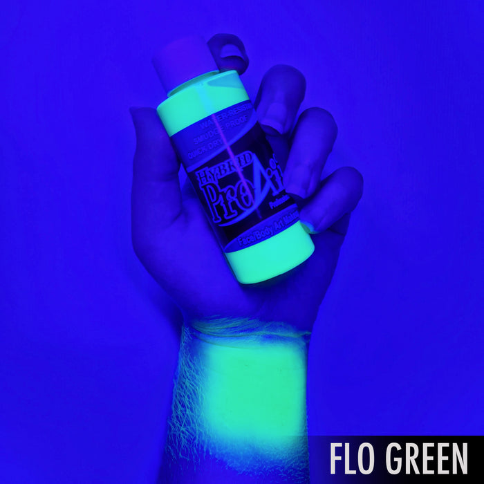 UV fluorescent Green Hybrid Airbrush Makeup 2oz