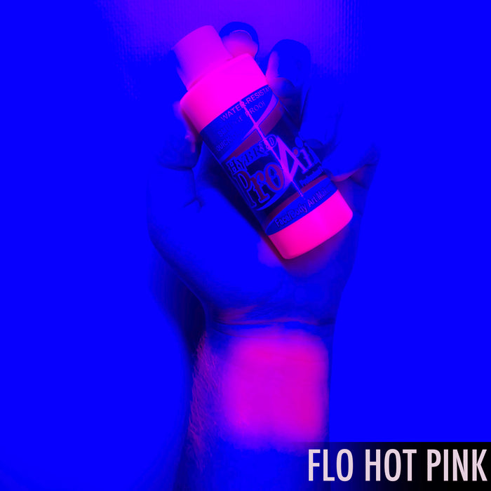 UV fluorescent Hot Pink Hybrid Airbrush Makeup 2oz