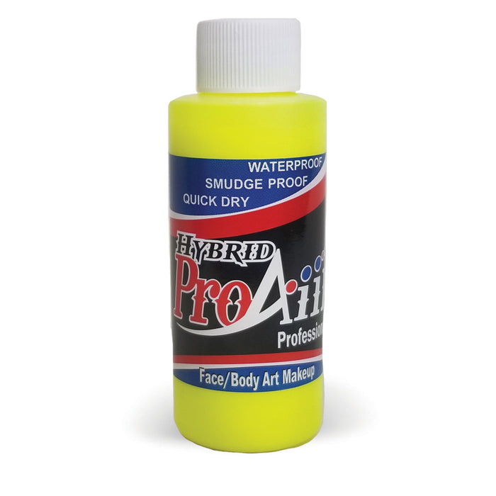 UV fluorescent Yellow Hybrid Airbrush Makeup 2oz