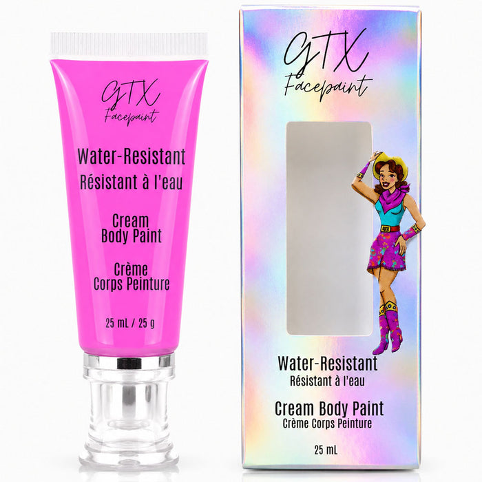 GTX Water-Resistant Cream Body Paint - Fruit Punch Pink 25ml