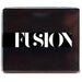 Fusion body art palette with black lid on a white background