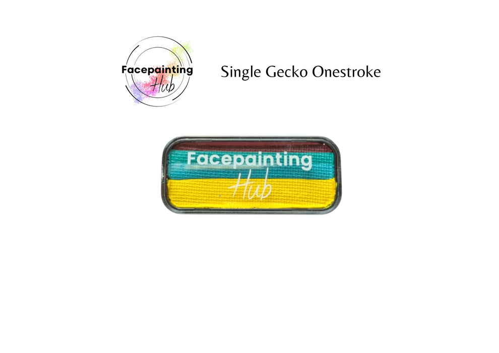Face Painting Hub - Single Gecko Onestroke