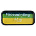 Go-To Green onestroke face paint pan with lid