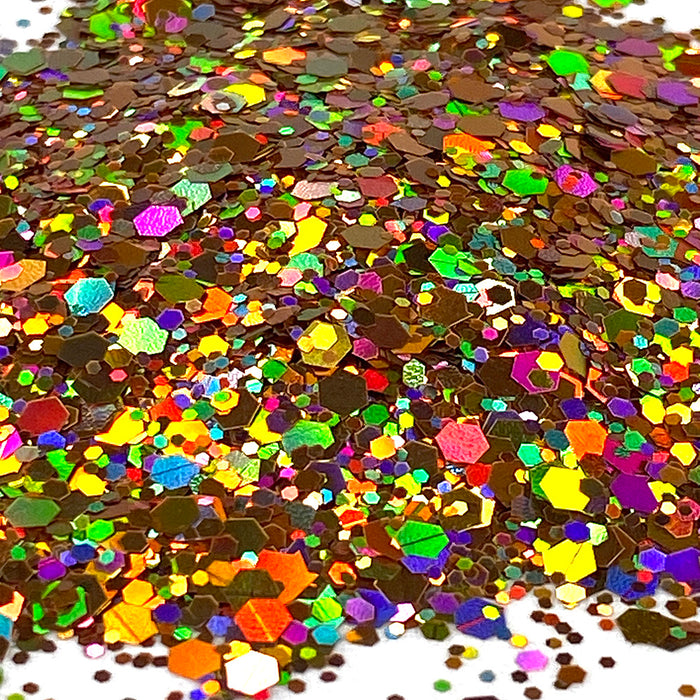 Loose Chunky Glitter- Gold Digger • Art Factory