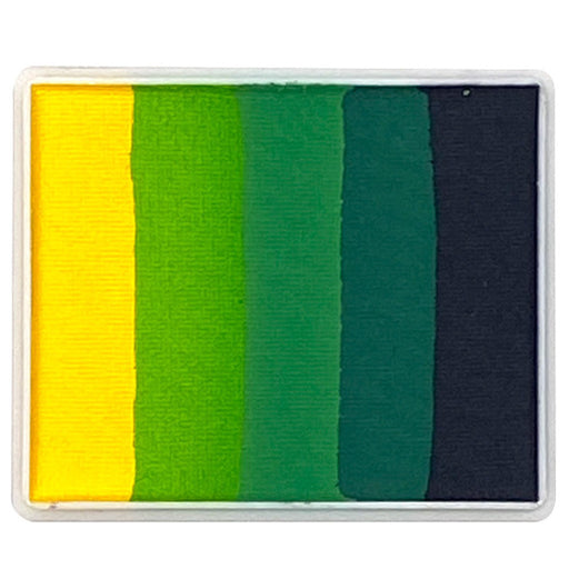 green carpet rainbow cake by DFX 