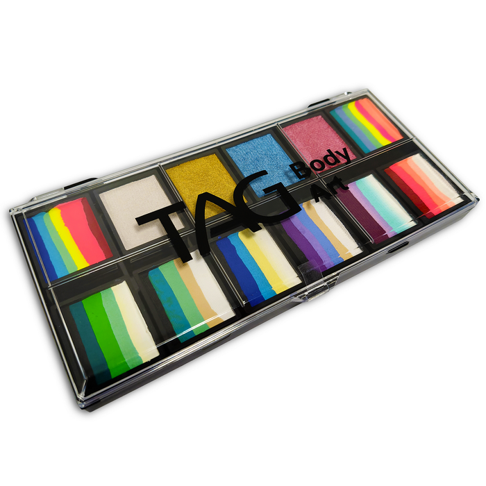 Tag Face Paint - Rainbow Fairy Garden Palette