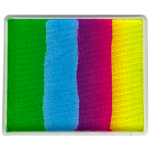 Happy Birthday Rainbow cake DFX Face Paint