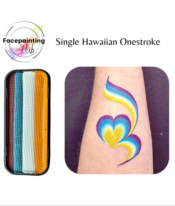 Face Painting Hub - Single Hawaiian Onestroke