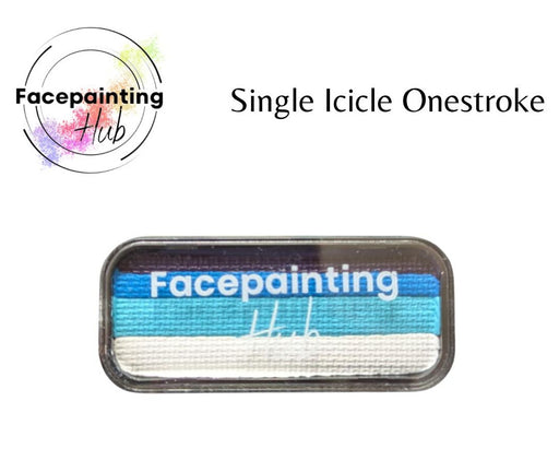 snow color one stroke cakes 