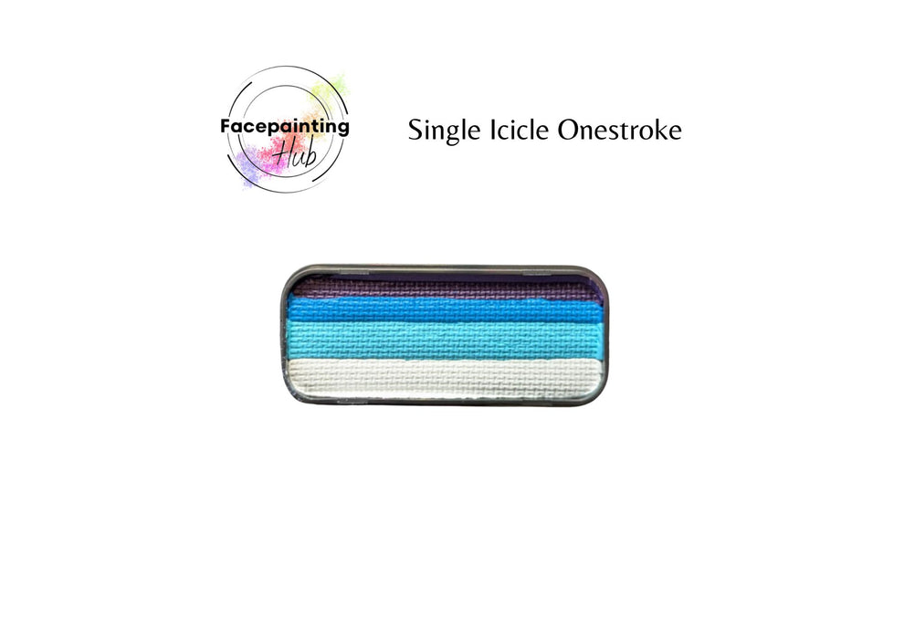 Face Painting Hub - Single Icicle Onestroke