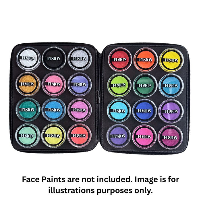Jest Paint | Ultimate Professional Face Painting Case with Two Removable Foam Inserts