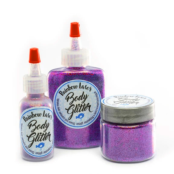 Purple Rainbow Laser Loose Glitter