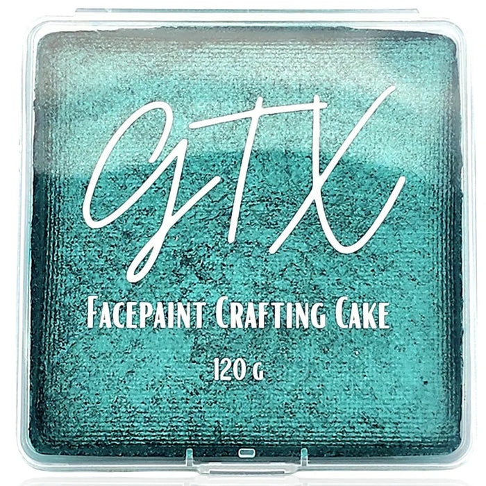 Lake Travis shimmery mermaid color glue green by GTX