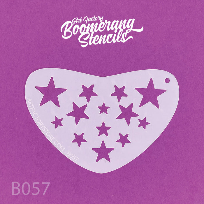 Large size star stencil 