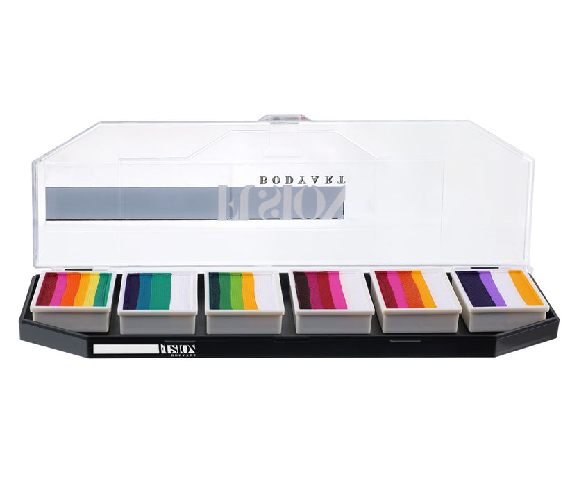 Fusion Body Art - Face Painting Palette - Leannes Rainbow Flower