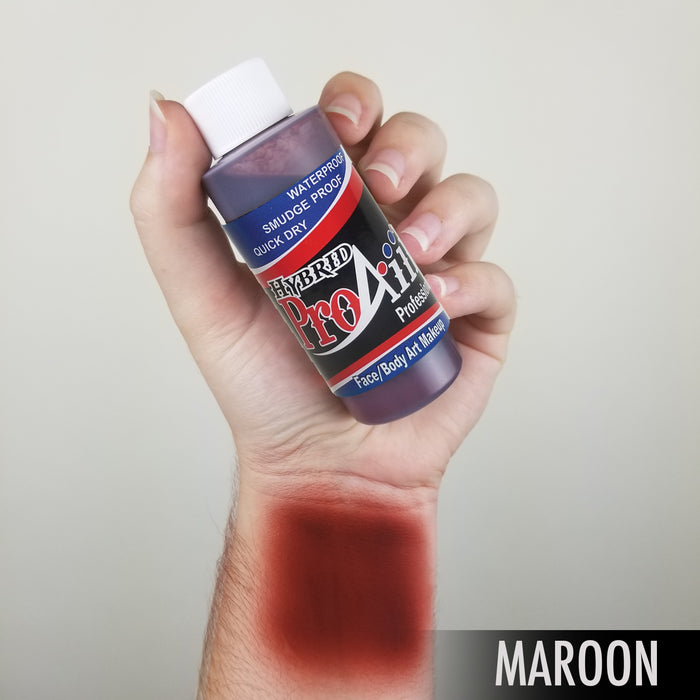 Maroon Hybrid Airbrush Makeup 2oz