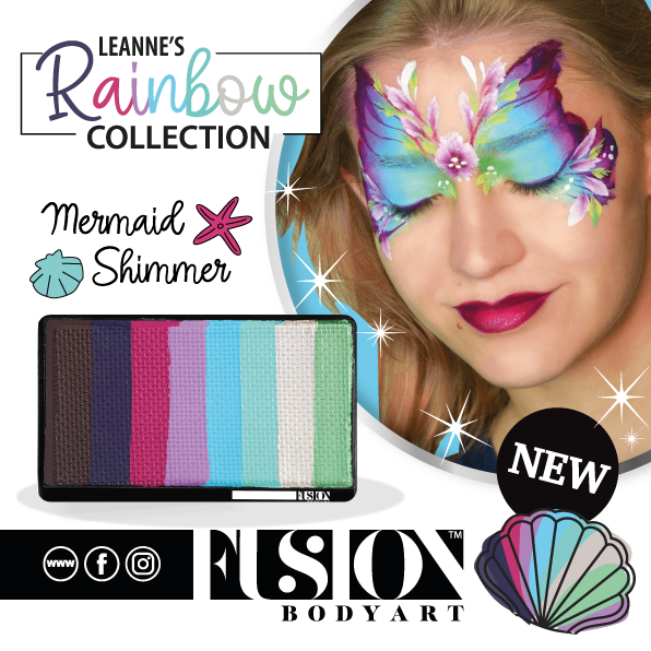 Fusion Leanne's Petal Palette Refill - Mermaid Shimmer 25gr