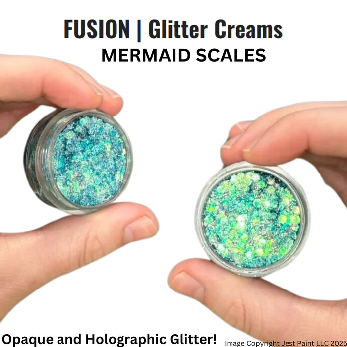 Fusion Body Art | Glitter Creams - Mermaid Scales 10ml