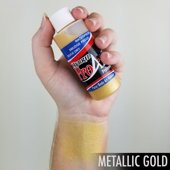 Metalic Gold Hybrid Airbrush Makeup 2oz