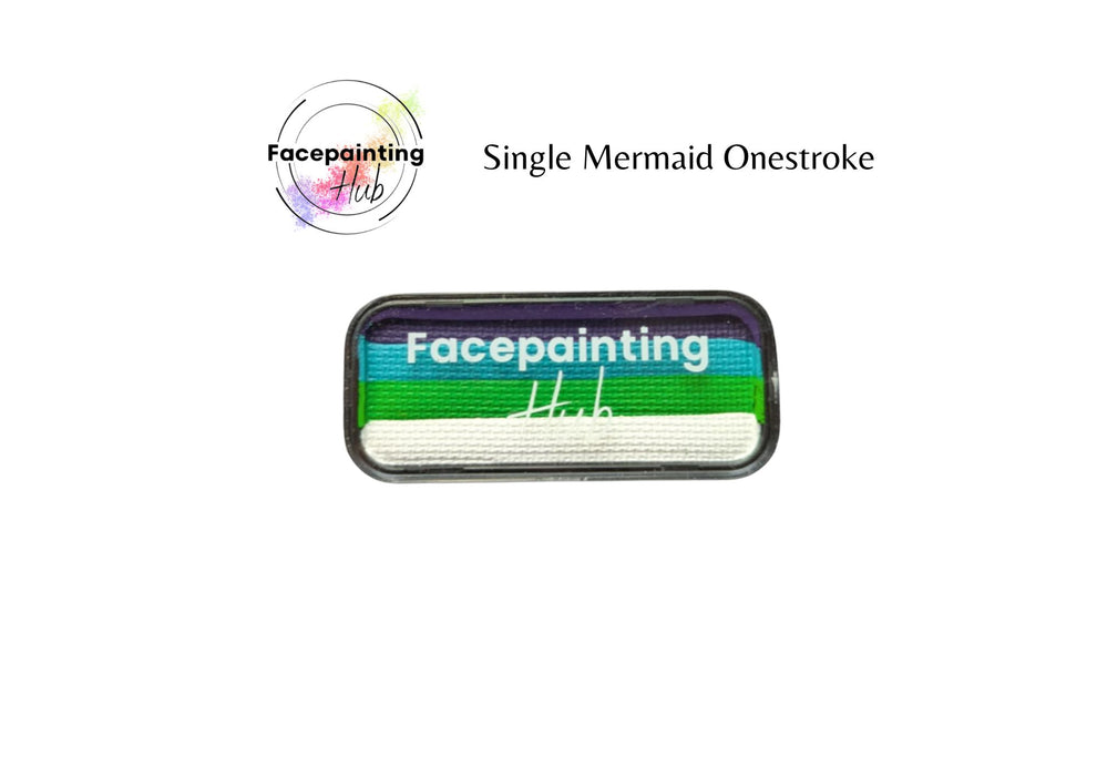 Face Painting Hub - Single Mermaid Onestroke