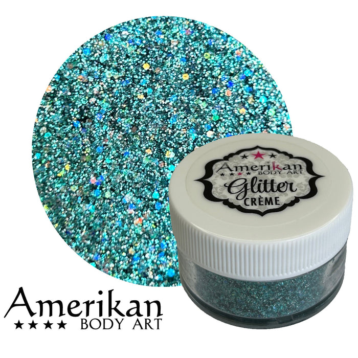 Neptune Glitter cream jar