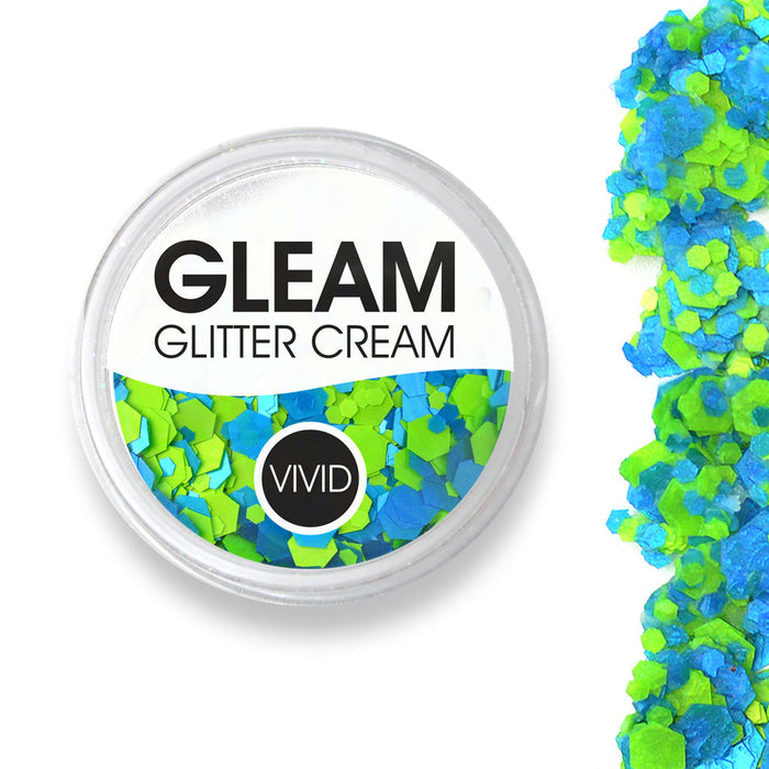 Vivid Gleam Glitter Cream - Nu-Ocean 10gr