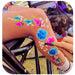 Ocean Rose single onestroke face paint cake, Face Painting Hub