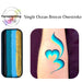 Ocean breeze one stroke face paint by face painting hub