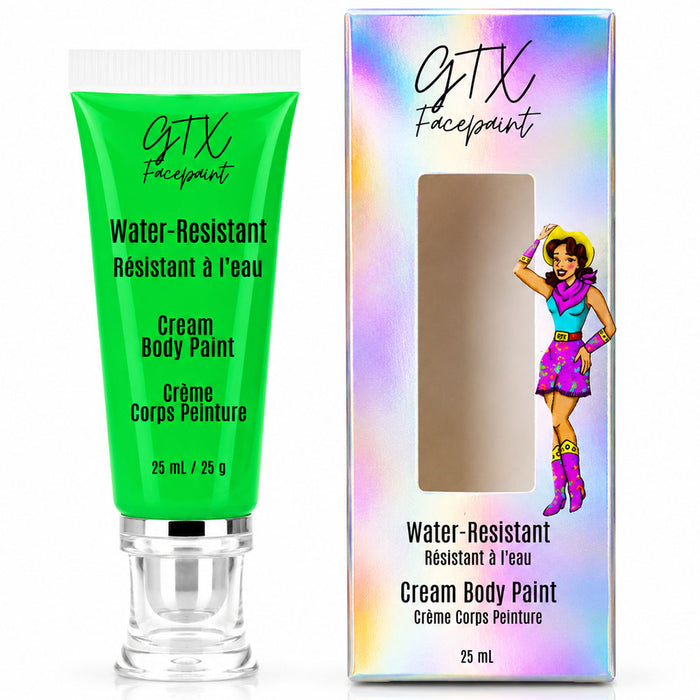 GTX Water-Resistant Cream Body Paint - Okra Green 25ml