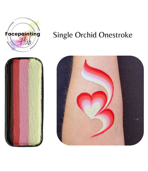 Face Painting Hub - Single Orchid Onestroke