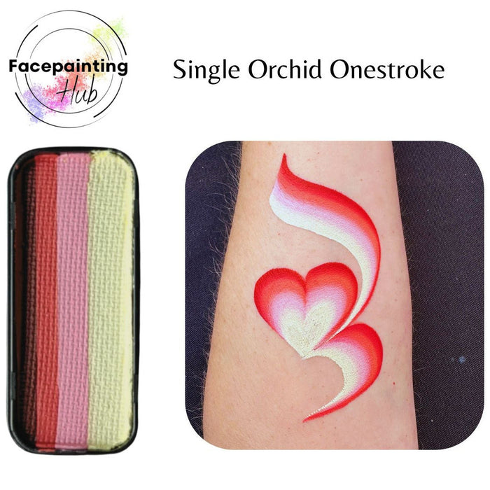 Face Painting Hub - Single Orchid Onestroke