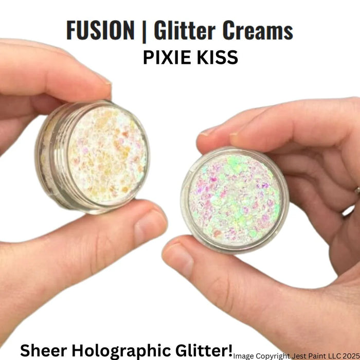 Fusion Body Art | Glitter Creams - Pixie Kiss 10ml (UV Reactive)