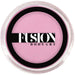 Pink body paint container with 'Fusion Body Art' logo on a white background