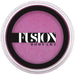 Purple body paint container with 'Fusion Body Art' logo on a white background