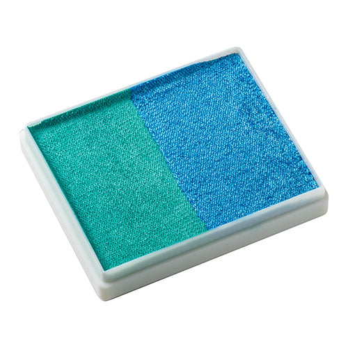 Tag face Paint Split Cake - Pearl Teal & Pearl Sky Blue