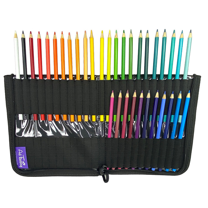 50 Pen/Pencil Case / Easel & Carrying Case by the Art Factory