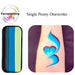 Peony one stroke swatch face paint from the face painting hub