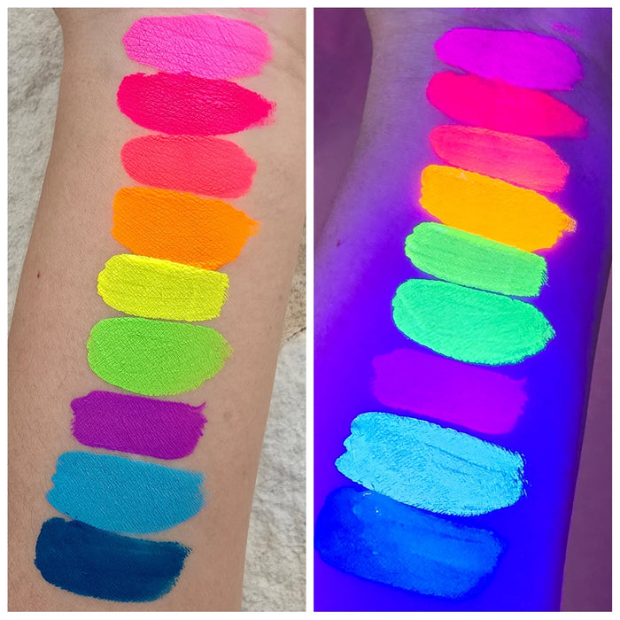 GTX Water-Resistant Cream NEON Body Paint Kit