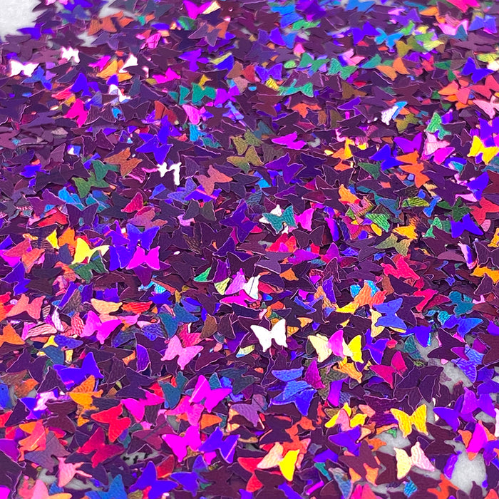 Loose Chunky Glitter - Pink Butterflies • Art Factory