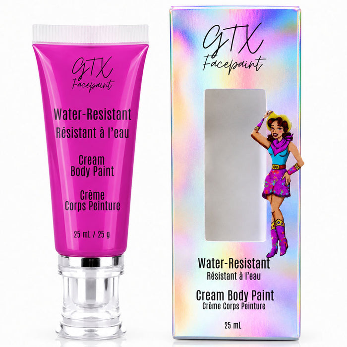 GTX Water-Resistant Cream Body Paint - Prickly Pear Purple 25ml
